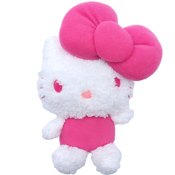Hello Kitty Plush 2009 35th Anniversary Pink White 6" - Picture 1 of 3